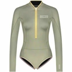 Womens Nikki Van Dijk Bikini Cut 1mm Front Zip Springsuit Wetsuit