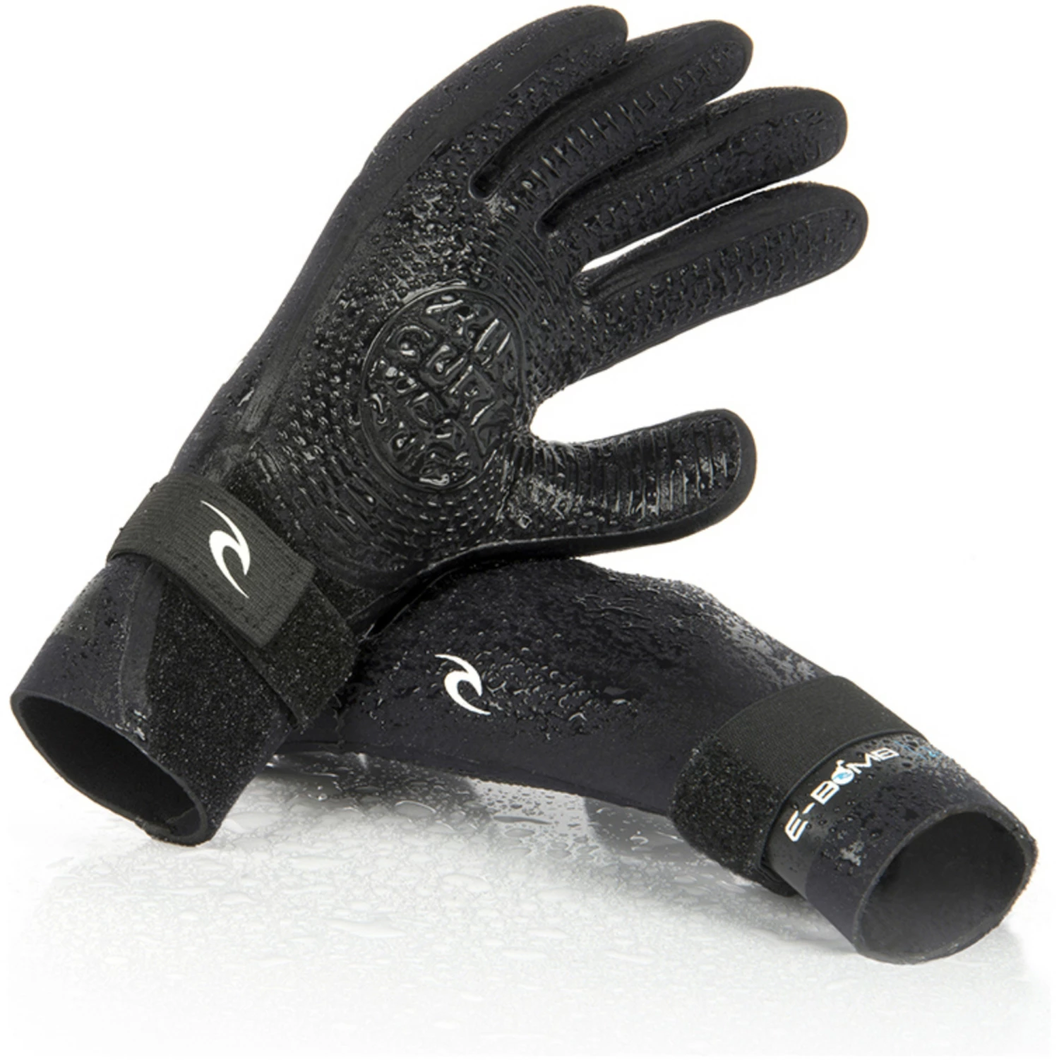 Rip Curl E-Bomb 2mm 5 Finger Neoprene Gloves 3 Rip Curl E-Bomb 2mm 5 Finger Neoprene Gloves
