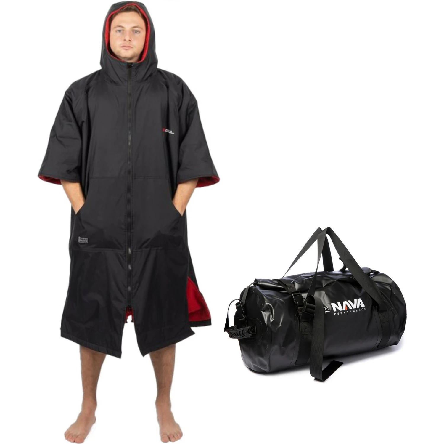 Gul Evorobe Hooded Changing Robe & Nava Performance 30L Duffel Bag Bundle 3 Gul Evorobe Hooded Changing Robe & Nava Performance 30L Duffel Bag Bundle