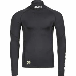 MUSTO Mens Champ Long Sleeve Rash Vest