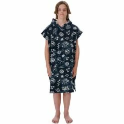 Rip Curl Junior Printed Change Robe / Poncho
