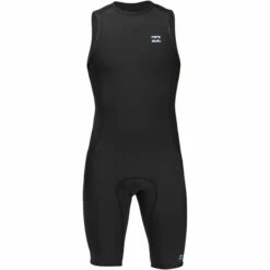 Billabong Mens Absolute 2/2mm Short John Back Zip Wetsuit
