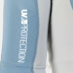 Gul Womens Recore Short Sleeve UV Rashguard 12 Gul Womens Recore Short Sleeve UV Rashguard -Surf Sales Shop 202320Gul20Womens20Recore20Short20Sleeve20Rashguard20Rg0330 B920Blue20Grey20Close20Up2033.2000x2000