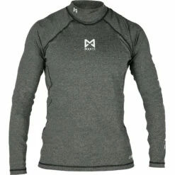 Mens Cube Long Sleeve Rash Vest