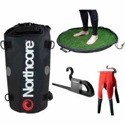 Northcore 40L Dry Bag, Change Mat & Wetsuit Hanger Bundle