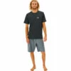 Rip Curl Mens Search Series Short Sleeve Rash Vest -Surf Sales Shop 202320Rip20Curl20Mens20Search20Series20Short20Sleeve20Rash20Vest2012XMRV20 20Black20Marled20Main.2000x2000