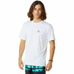 Rip Curl Mens Search Series Short Sleeve UV Tee Shirt -Surf Sales Shop 202320Rip20Curl20Mens20Search20Series20Short20Sleeve20UV20Tee20Shirt2012XMRV20 20White20front.2000x2000