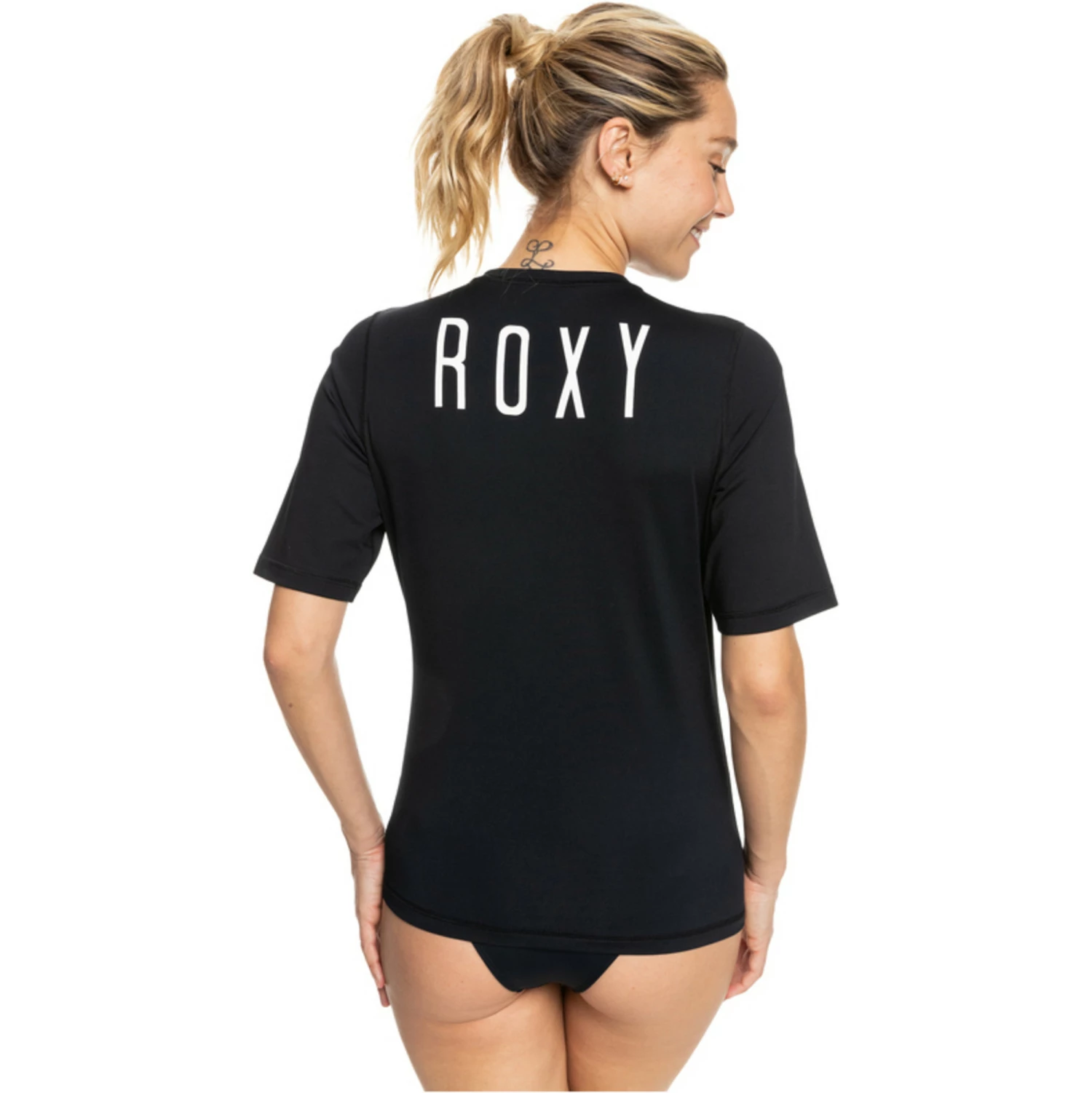 Roxy Womens Enjoy Waves Short Sleeve Rash Vest 6 Roxy Womens Enjoy Waves Short Sleeve Rash Vest - Image 4