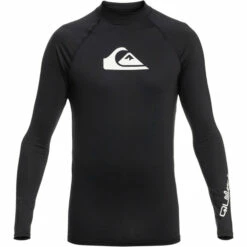 Quiksilver Mens All Time Long Sleeve Rash Vest