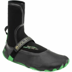 Custom Pro 2.0 3mm Wetsuit Boots 11 Custom Pro 2.0 3mm Wetsuit Boots -Surf Sales Shop 42138 202220Solite20Custom20Pro202.0203mm20Wetsuit20Boot202100120 20Green20Black20Side20Angled.2000x2000