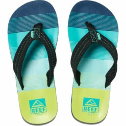 Reef Kids Ahi Flip Flops 9 Reef Kids Ahi Flip Flops -Surf Sales Shop 42619 202320Reef20Kids20Flip20Flops20CJ205020 20Aqua20 20Green20Front.2000x2000