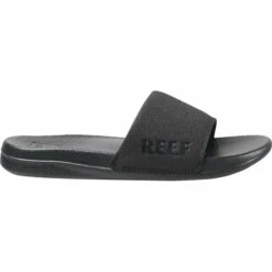 Reef Womens One Slider Flip Flops 8 Reef Womens One Slider Flip Flops -Surf Sales Shop 42687 202320Reef20Womens20One20Slide20Flip20Flop20CJ017420 20Black20Right20Side.2000x2000