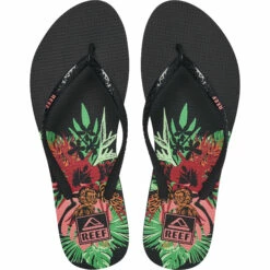 Reef Womens Seaside Prints Flip Flops 7 Reef Womens Seaside Prints Flip Flops -Surf Sales Shop 42700 CJ0253 REEF20SEASIDE20PRINTS LAYERED20FLOWERS .2000x2000