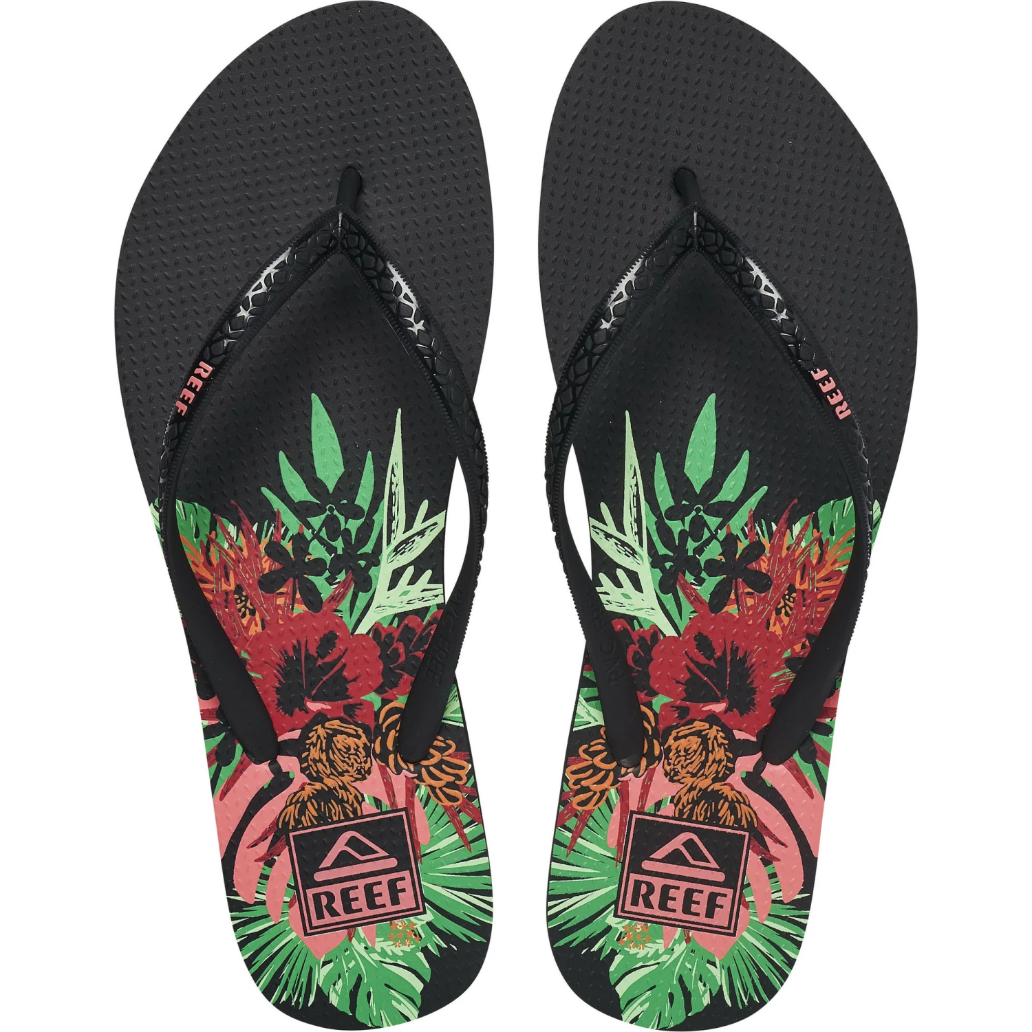 Reef Womens Seaside Prints Flip Flops 4 Reef Womens Seaside Prints Flip Flops - Image 2
