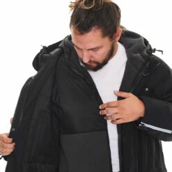 Red Paddle Co. Revolution 3 In 1 Parka -Surf Sales Shop 42880 202220Red20Paddle20Co20Revolution20320in20120Parka20002 009 006 012820 20Carbon20Black20Mens20Close20Up202.2000x2000