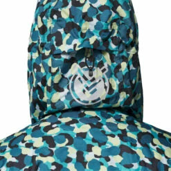 Unisex Rain Poncho -Surf Sales Shop 42999 202320Voited20Unisex20Rain20Poncho20V22UN01BLPOPAR20 20AN20TRacks20Close20Up202.2000x2000