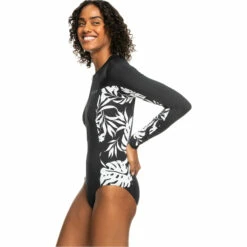 Roxy Womens New Panels Detail Long Sleeve Surf Suit 9 Roxy Womens New Panels Detail Long Sleeve Surf Suit -Surf Sales Shop 43514 202320Roxy20Womens20New20Panels20Detail20Long20Sleeve20Onesie20ERJWR0363220 20Anthracite20Side.2000x2000