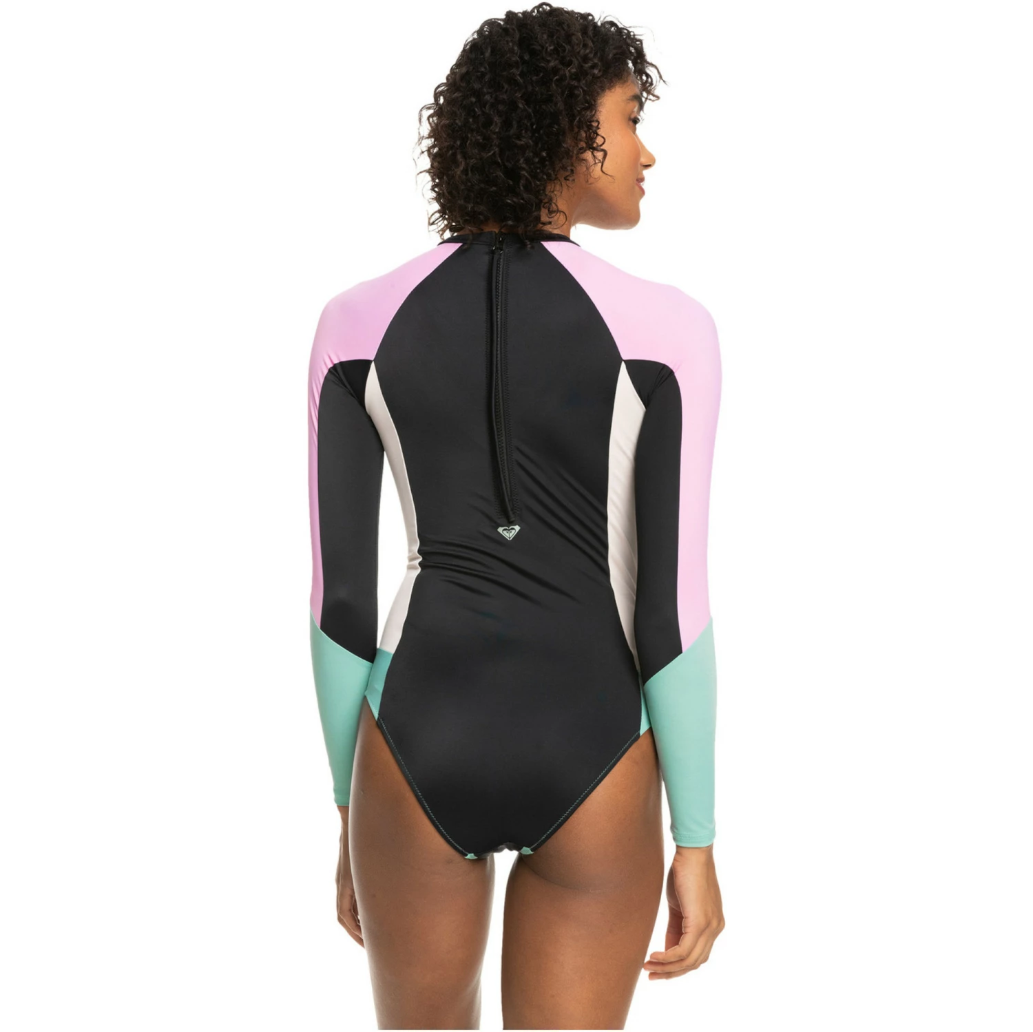 Roxy Womens Active Onesie Long Sleeve Back Zip Swimsuit 3 Roxy Womens Active Onesie Long Sleeve Back Zip Swimsuit - Image 2