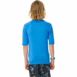 Rip Curl Boys Brand Wave Short Sleeve Rash Vest -Surf Sales Shop 44590 202320Rip20Curl20Boys20Brand20Wave20Short20Sleeve20Rash20Vest20121BRV20 20Blue20Gum20back.2000x2000