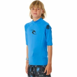 Rip Curl Boys Brand Wave Short Sleeve Rash Vest -Surf Sales Shop 44590 202320Rip20Curl20Boys20Brand20Wave20Short20Sleeve20Rash20Vest20121BRV20 20Blue20Gum20side.2000x2000