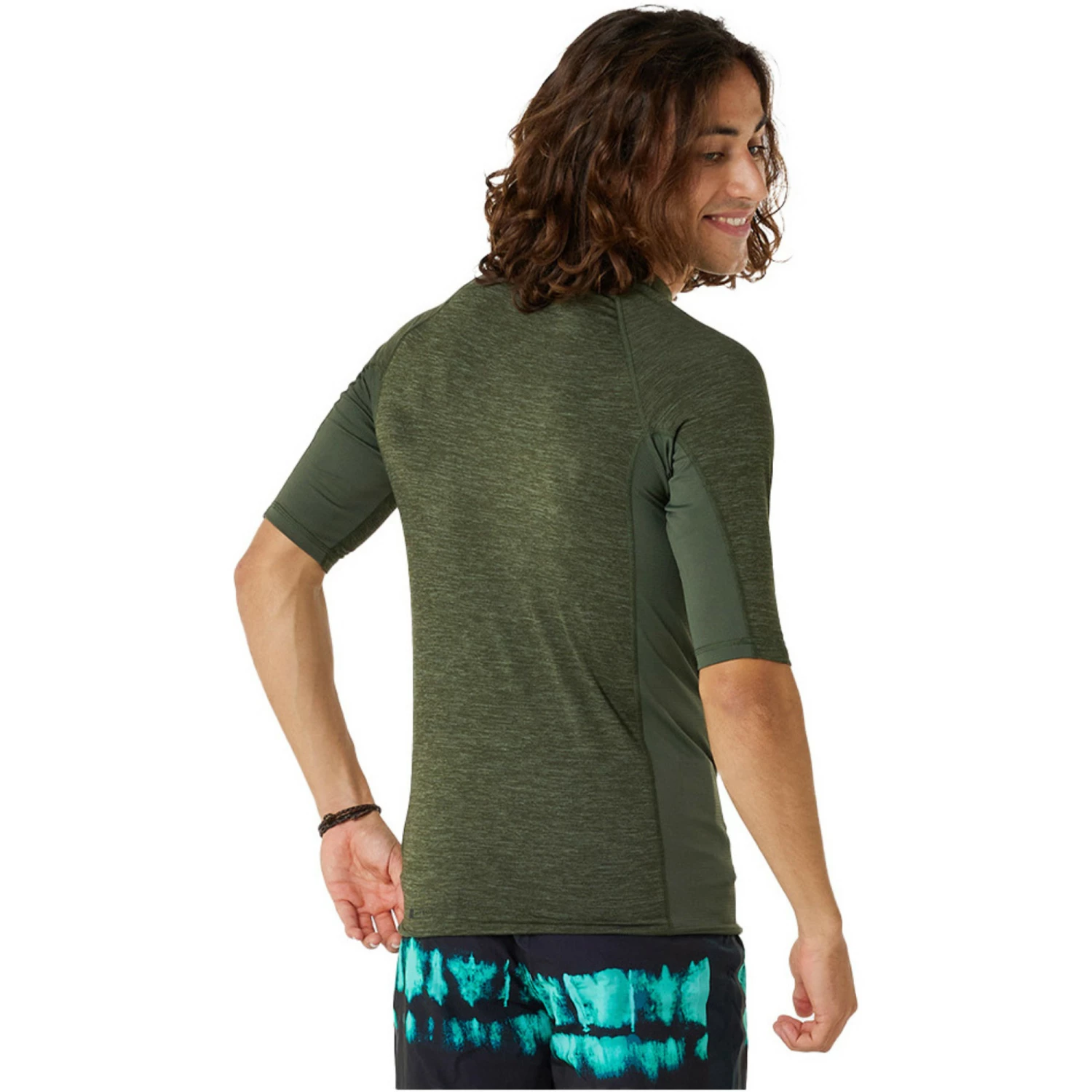 Rip Curl Mens Dawn Patrol UPF Performance Short Sleeve Rash Vest 4 Rip Curl Mens Dawn Patrol UPF Performance Short Sleeve Rash Vest - Image 2