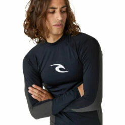 Rip Curl Mens Waves UPF Performance Long Sleeve Rash Vest 15 Rip Curl Mens Waves UPF Performance Long Sleeve Rash Vest -Surf Sales Shop 44713 202320Rip20Curl20Mens20Waves20UPF20Performance20Long20Sleeve20Rash20Vest20141MRV20 20Black207.2000x2000