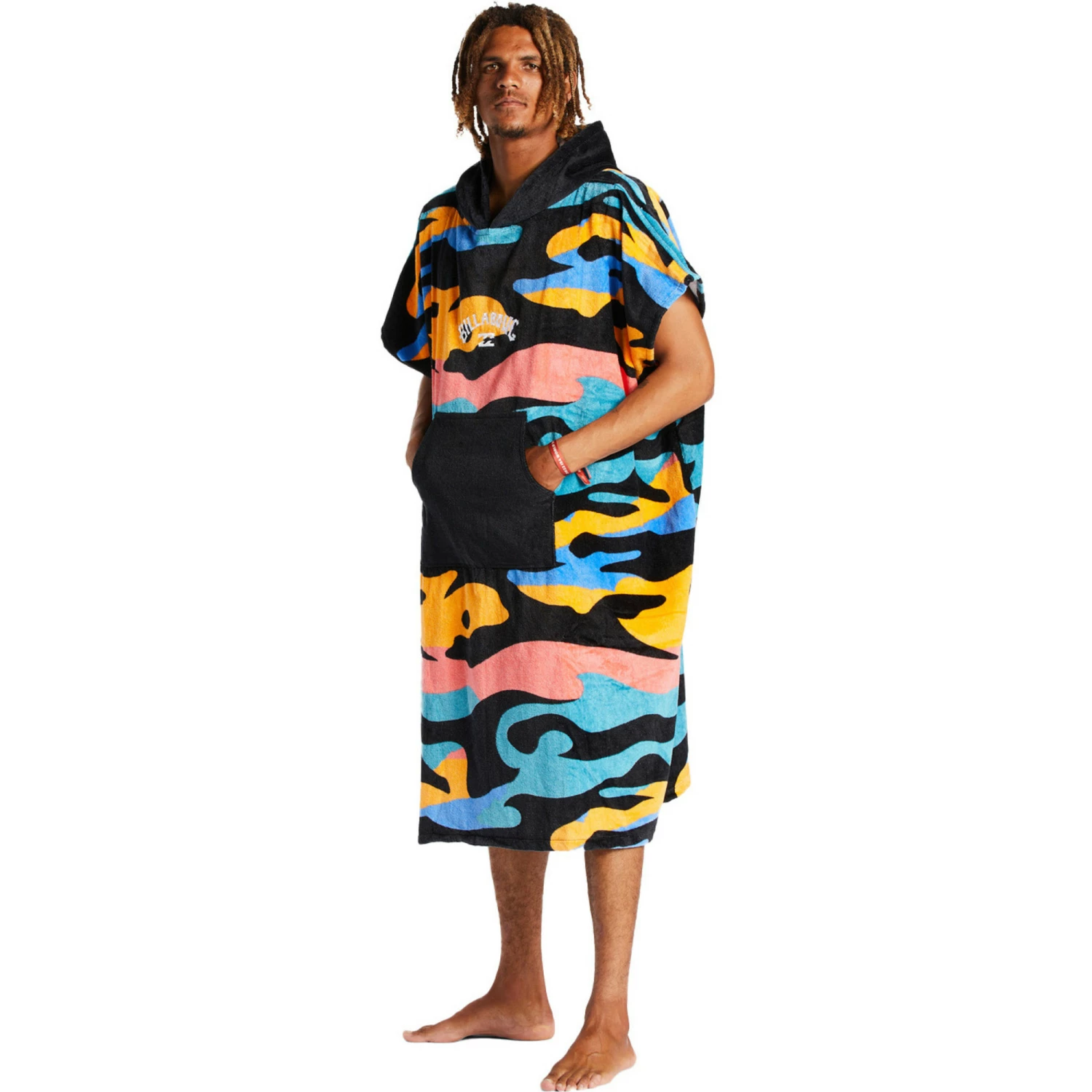 Billabong Mens Hooded Towel Change Robe / Poncho 6 Billabong Mens Hooded Towel Change Robe / Poncho - Image 4
