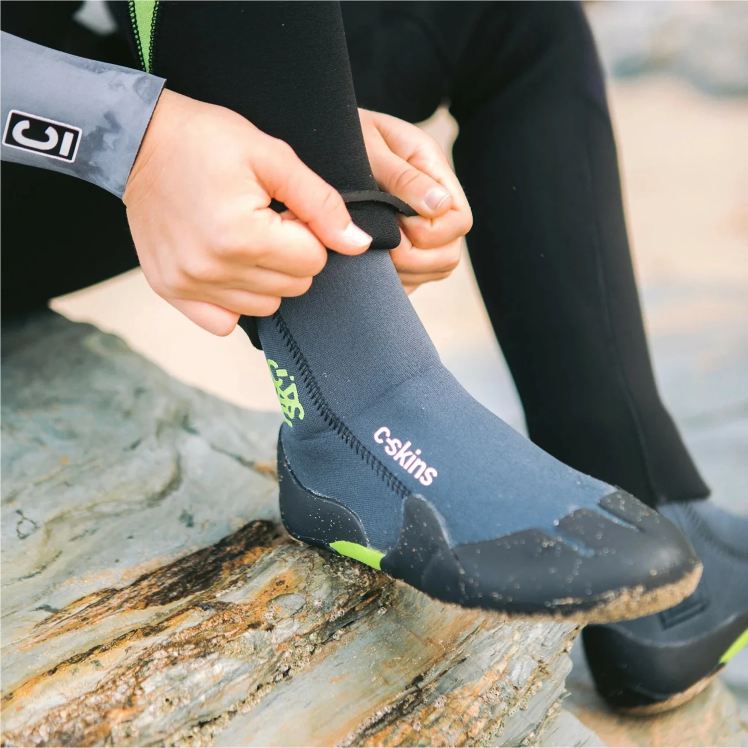 Junior Legend 5mm Zipped Round Toe Wetsuit Boots 11 Junior Legend 5mm Zipped Round Toe Wetsuit Boots - Image 9