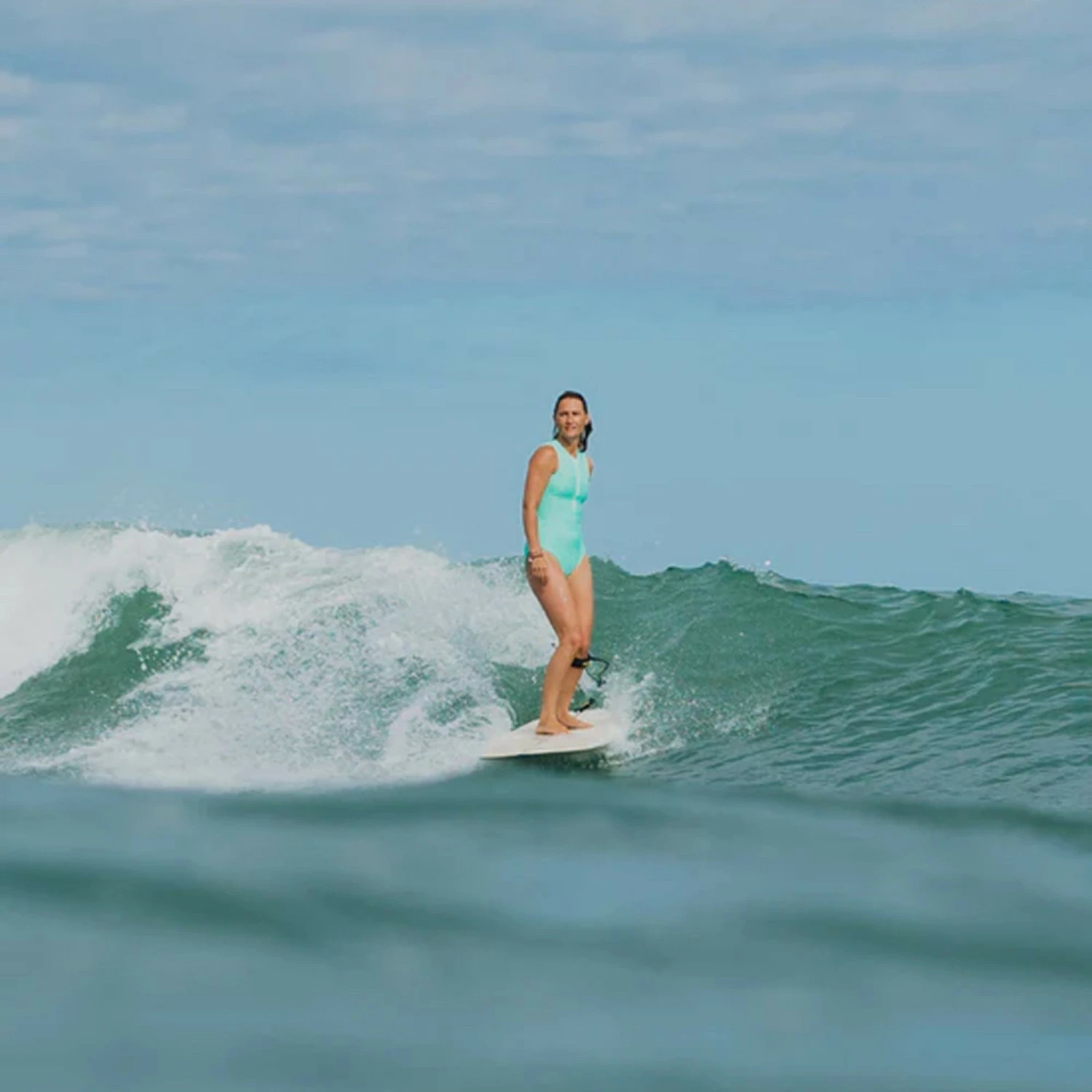 Womens One Piece Front Zip Swimsuit 9 Womens One Piece Front Zip Swimsuit - Image 7