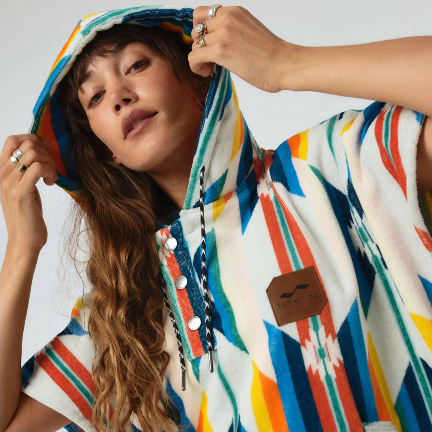 Slowtide York Hooded Towel Change Robe / Poncho 7 Slowtide York Hooded Towel Change Robe / Poncho - Image 5