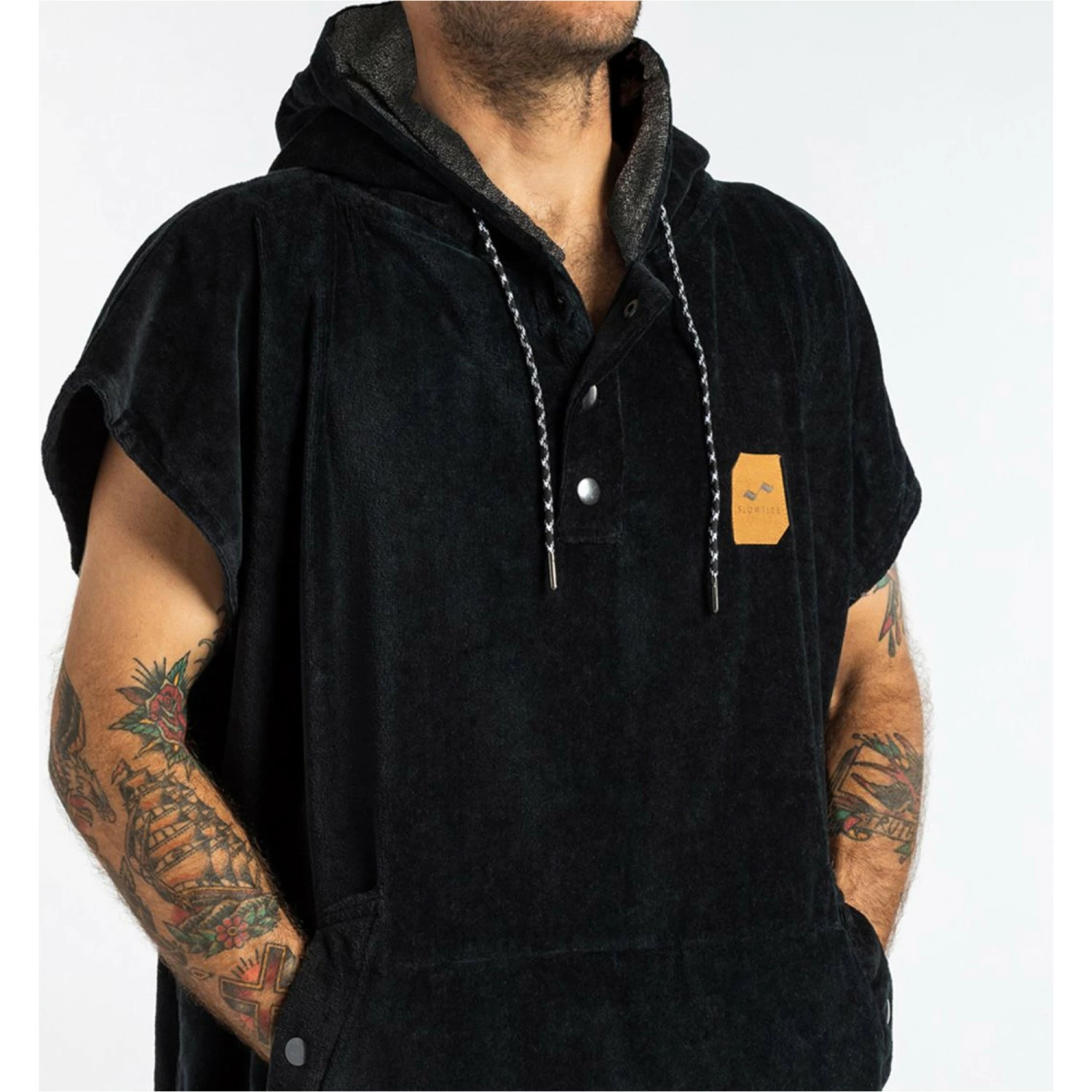 Slowtide The Digs Hooded Towel Change Robe / Poncho 5 Slowtide The Digs Hooded Towel Change Robe / Poncho - Image 3