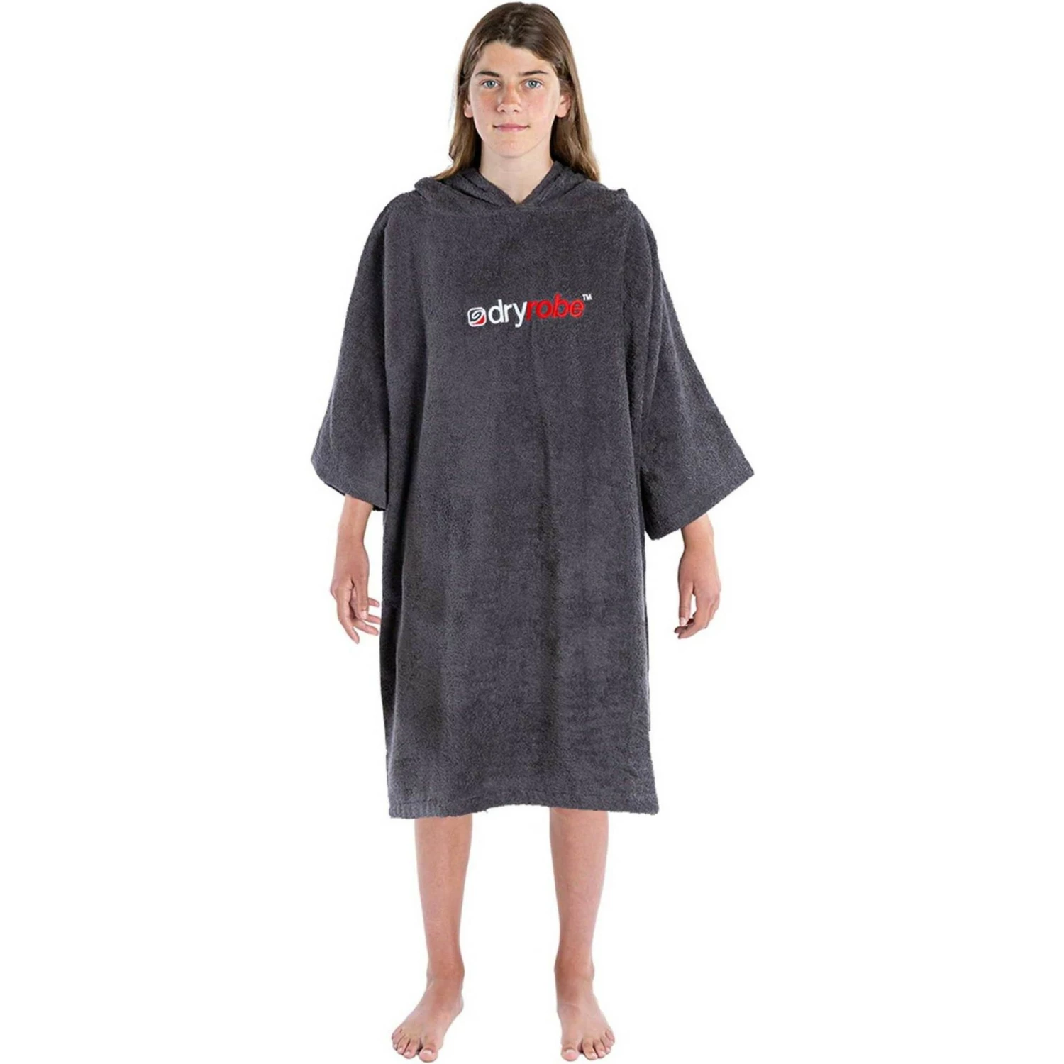 Junior Organic Cotton Hooded Towel Change Robe 4 Junior Organic Cotton Hooded Towel Change Robe - Image 2