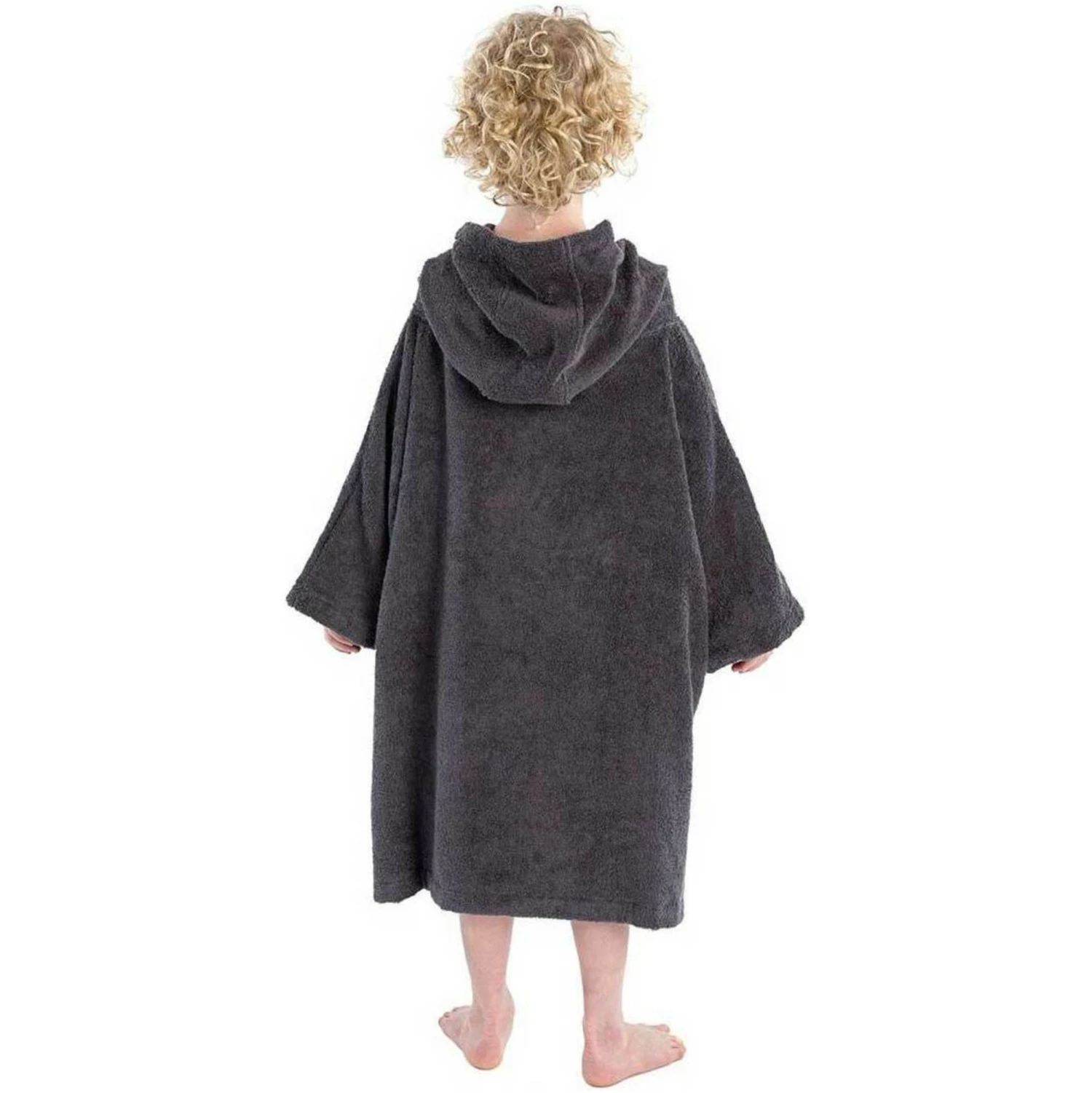 Junior Organic Cotton Hooded Towel Change Robe 5 Junior Organic Cotton Hooded Towel Change Robe - Image 3