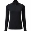 GILL Womens UV Tec Long Sleeve Zip Tee