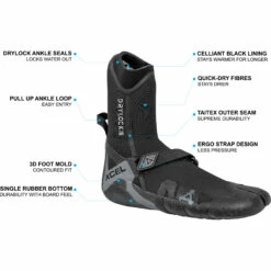 Xcel Drylock 5mm Split Toe Wetsuit Boots -Surf Sales Shop Xcel Drylock Split Toe Boot Details.2000x2000