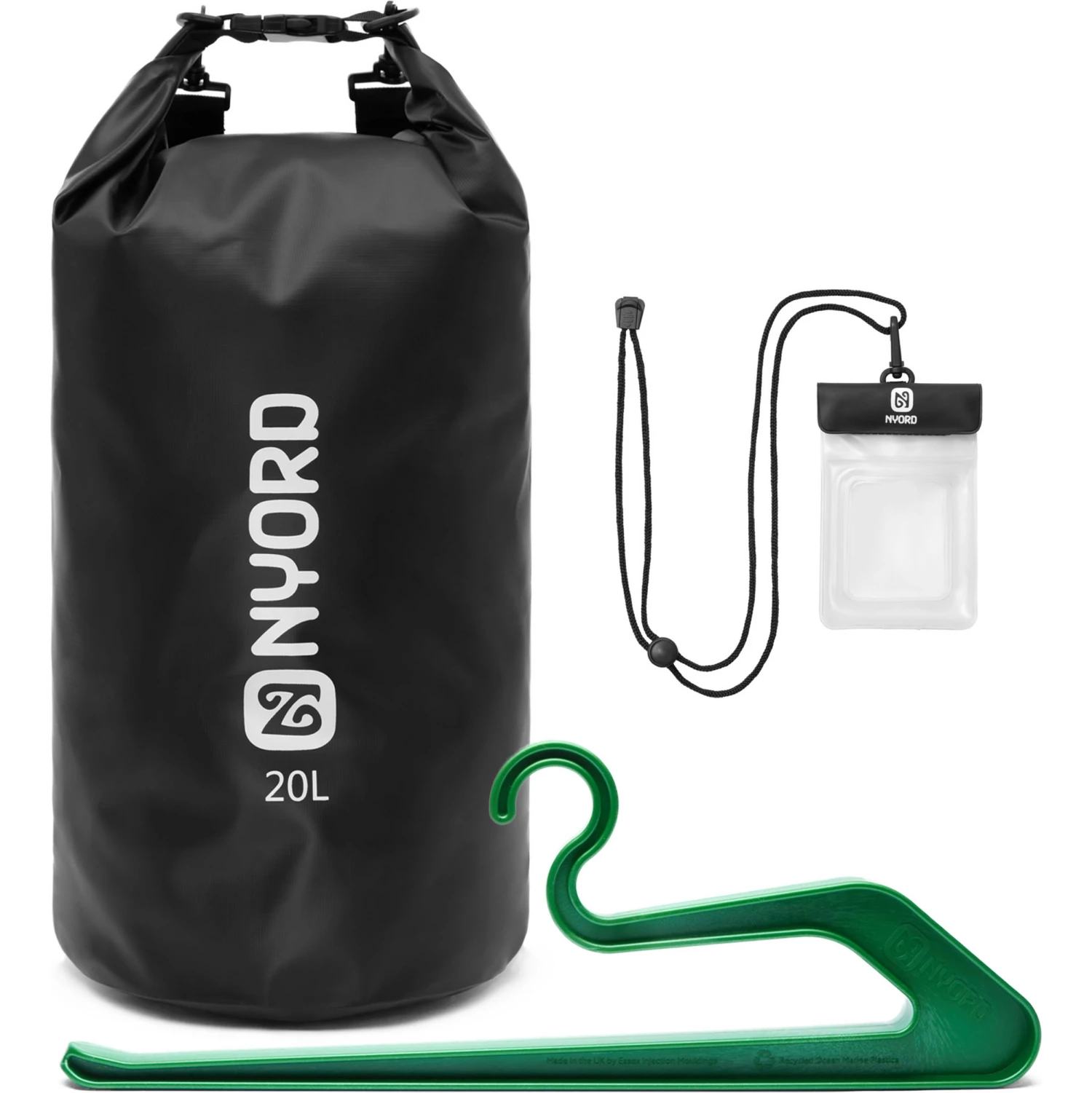 Dry Bag, Wetsuit Hanger & Key Case Bundle 3 Dry Bag, Wetsuit Hanger & Key Case Bundle